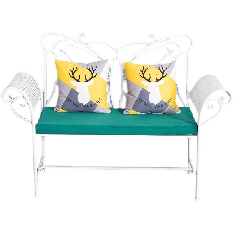Picture of Cross-border Outdoor Balcony Bench Double Chair Park Chair Iron Sofa Chair Indoor Bench Outdoor Leisure Butterfly Chair