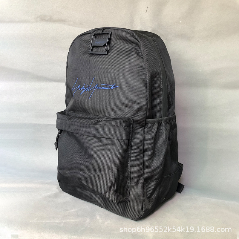 Picture of Cross-Border Hot Selling European and American Backpacks Trendy Brand Embroidered Yohji Zhiteng Bird Same Style Dark Backpack