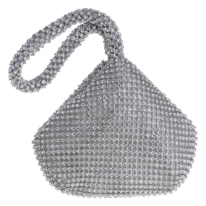 Yingmi Cross-border Amazon Explosive Rhinestone Bag Dinner Bag Women's European and American Banquet Diamond-encrusted Handbag Hand Bag