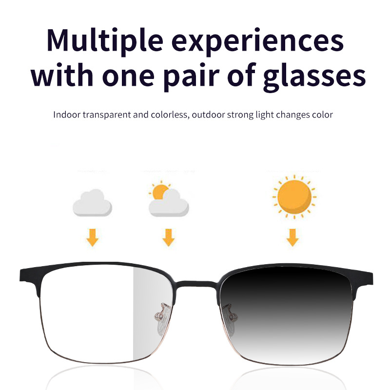 Picture of New smart color-changing bluetooth glasses anti-ultraviolet music audio glasses headset GS06 e-commerce selling