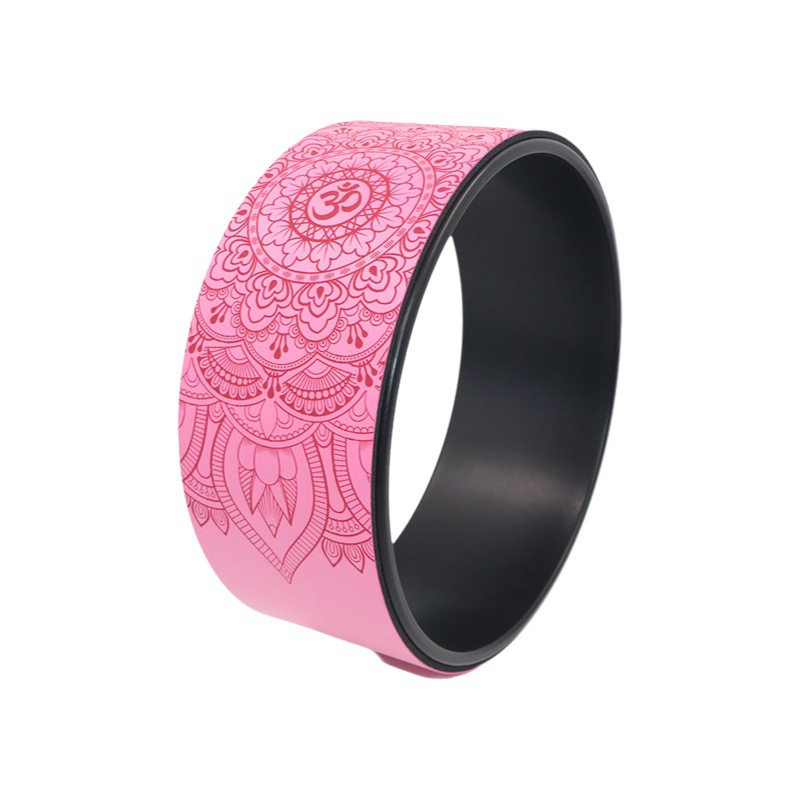 32*14cm auxiliary wheel yogawheel pregnant women parent-child yoga wheel fitness equipment yoga fitness abdominal wheel