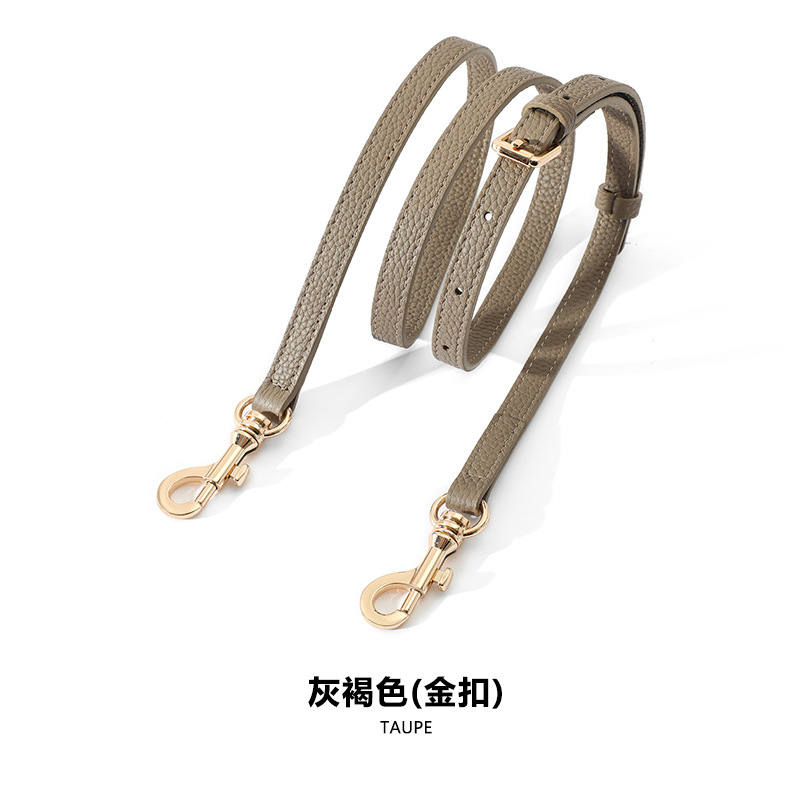 Picture of Mahuangshi first layer cowhide thin bag strap A- 74 leather long shoulder strap messenger bag litchi pattern replacement bag single buy
