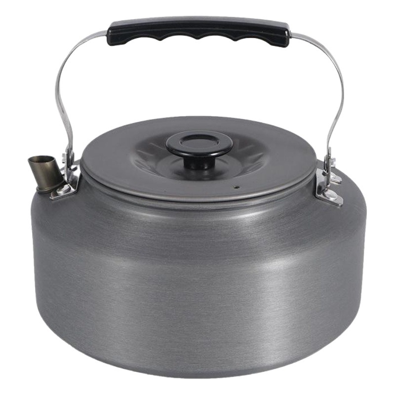 Outdoor Kettle Set Pot Outdoor Teapot Camping Aluminum Alloy 1.6L Large Capacity Coffee Pot Portable Kettle