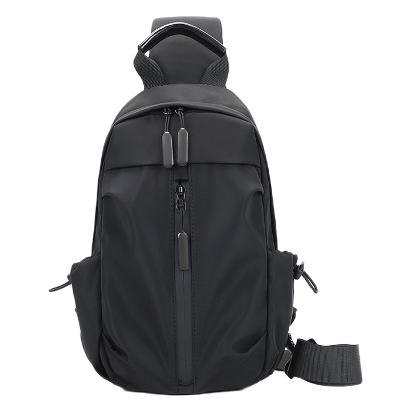 usb men's diagonal bag business cross-border men's bag outdoor travel chest bag new nylon waterproof shoulder bag