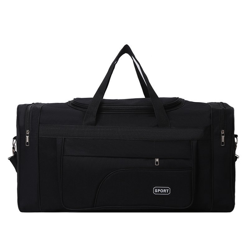 Picture of Outdoor Fitness Bag new foreign trade export large capacity Travel Air carrier bag casual solid color crossbody shoulder bag