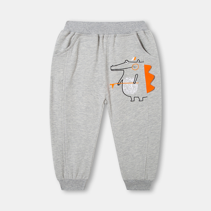 Picture of 2025 Trendy New Autumn Clothing Children's Trousers Baby Casual Pants Cartoon Pattern Dinosaur Boys Pants Dropshipping
