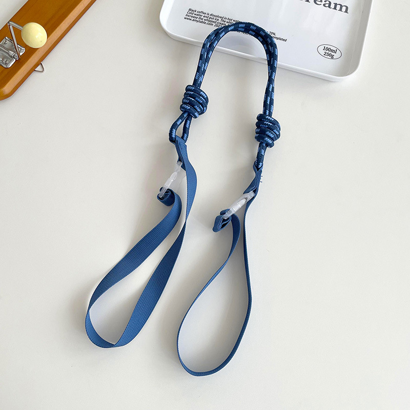 Picture of Bag Shoulder Strap New Extension Bag Strap Adjustable Shopping Bag Nylon Cloth Embroider Flower Hand-Held Crossbody Extended Strap
