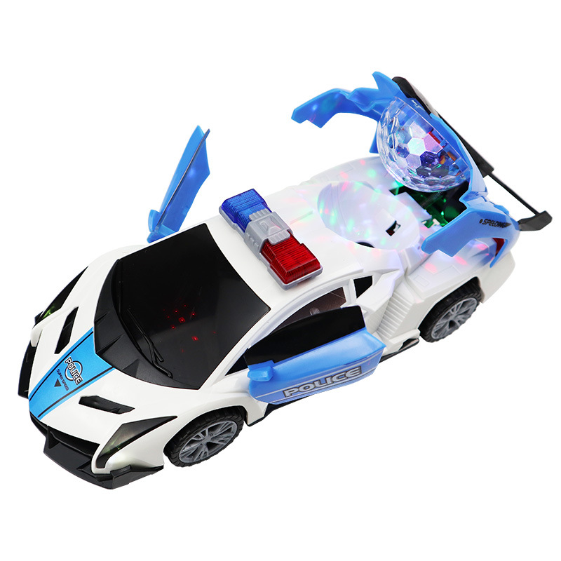 Picture of Douyin children's electric 360 rotating electric toy car universal wheel airplane car model toy light music cross border