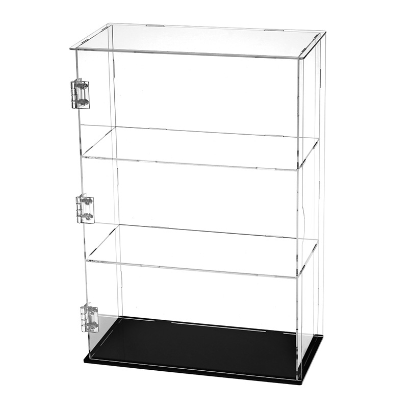 Picture of Acrylic hand-made display box layered grid assembled storage box high permeability model box Ming egg dust box