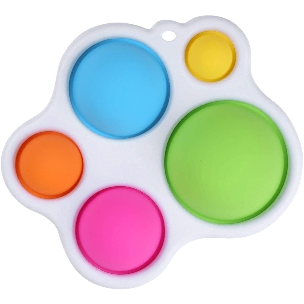 Cross-Border Amazon Decompression Sensory Board Children's Toy Rodent Killer Pioneer Press Practice Board Finger Bubble Decompression