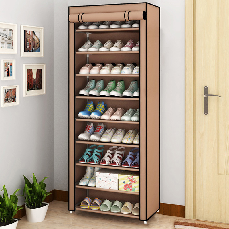 Picture of Ya Ruifan F Simple Shoe Rack Dustproof Storage Shoe Cabinet Multi-layer Small Shoe Rack Dormitory Hall Storage Rack Simple