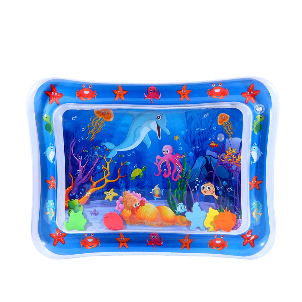 Picture of Cross-Border Baby Climbing Mat Crawling Training Clap Mat Marine Life Swimming Ring Children's Climbing Mat Seat Cushion Wholesale