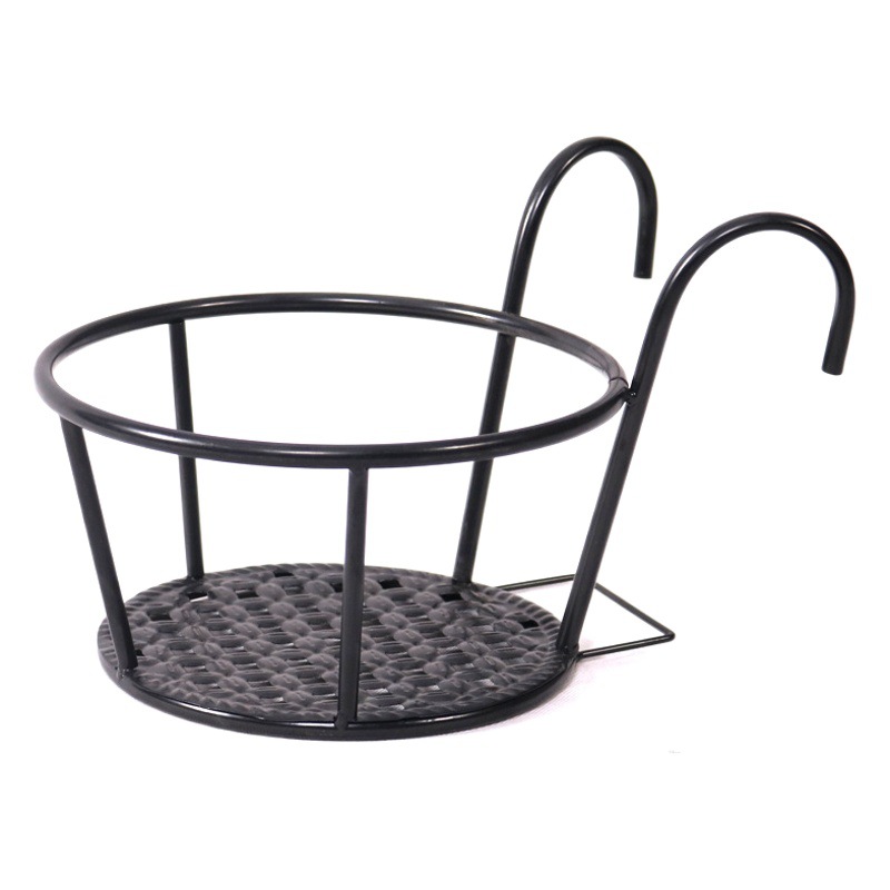Balcony Flower Rack Hanging Hanging Orchid Fleshy Flower Pot Hanging Rack Plant Indoor and Outdoor Flower Rack Balcony Hanging Basket Flower Pot Hanging Rack