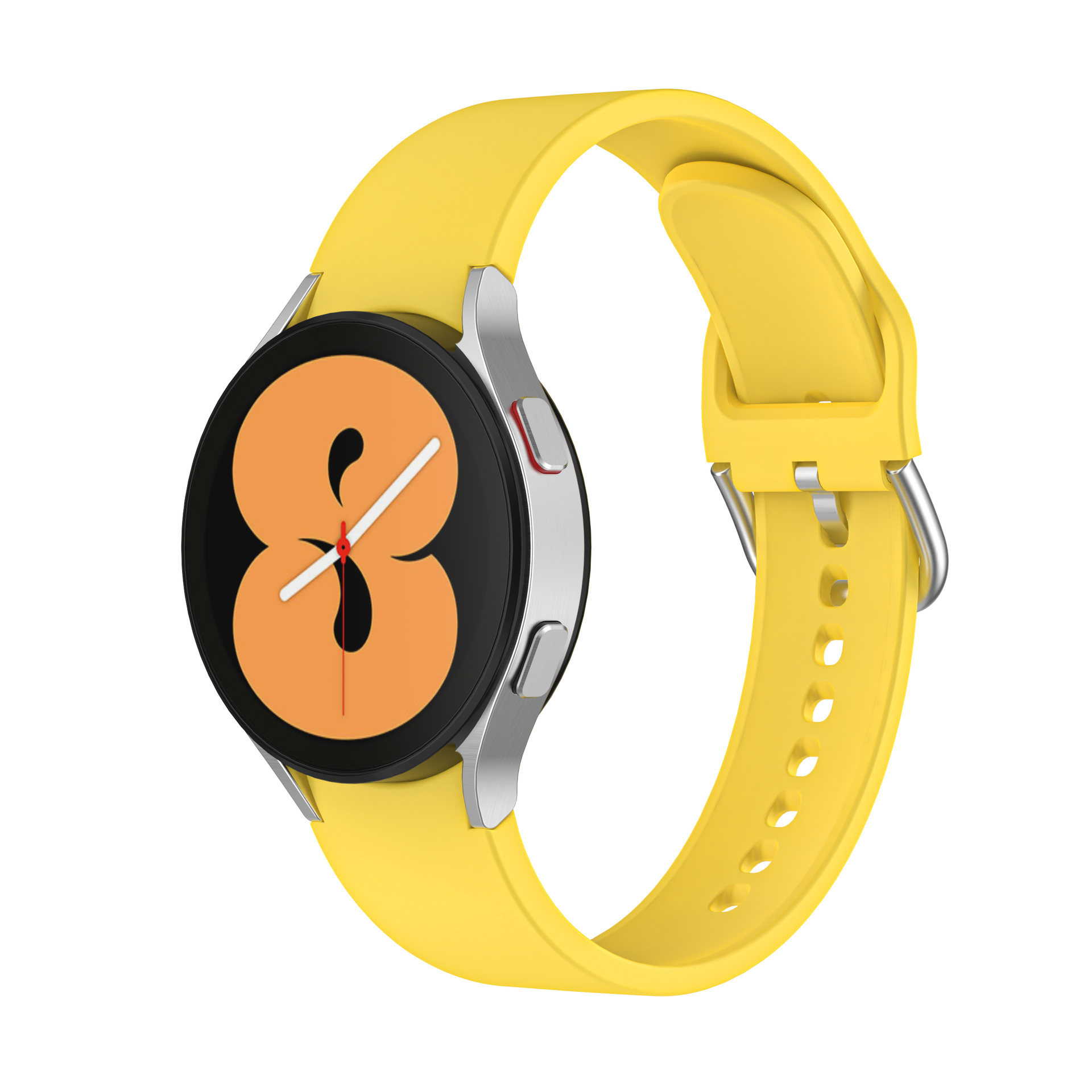 Picture of For Samsung galaxy watch5 Pro Watch Strap Factory Spot Wholesale Solid Color Silicone Strap