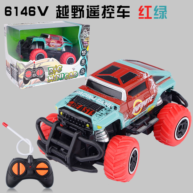 Picture of Amazon Graffiti Four-Way Wireless Remote Control Off-Road Climbing Remote Control Car Children's Electric Racing Off-Road Toy Car
