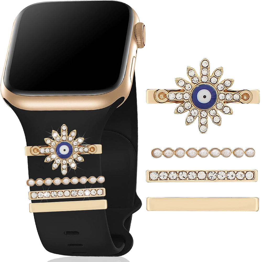 Picture of Apple Watch Universal Silicone Strap Devil's Eye Decoration for Apple Watch