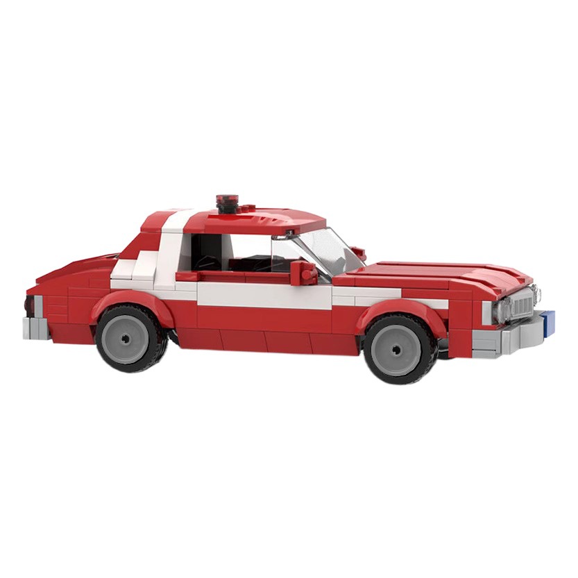 Compatible with Lego MOC building blocks toy 1976 Ford Torino assembled building blocks toy puzzle 8-12 years old car running