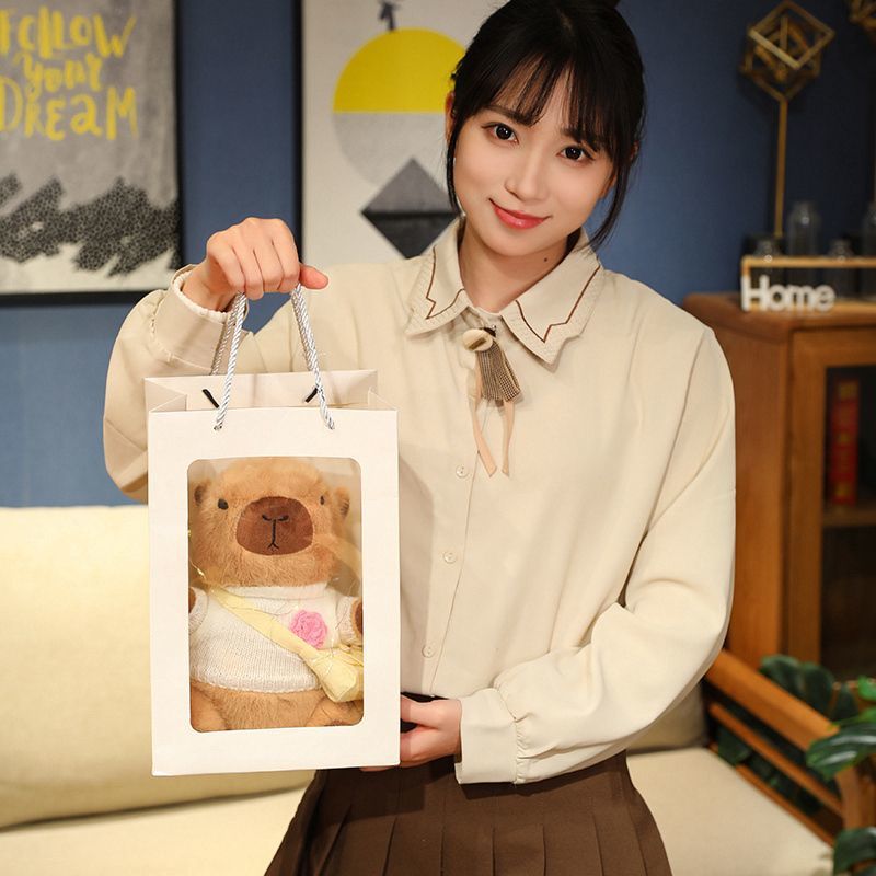 Picture of Kapibei's Popular Bala Doll Plush Toy Clothes Capybara Internet Celebrity Cute Doll Rag Doll Gift