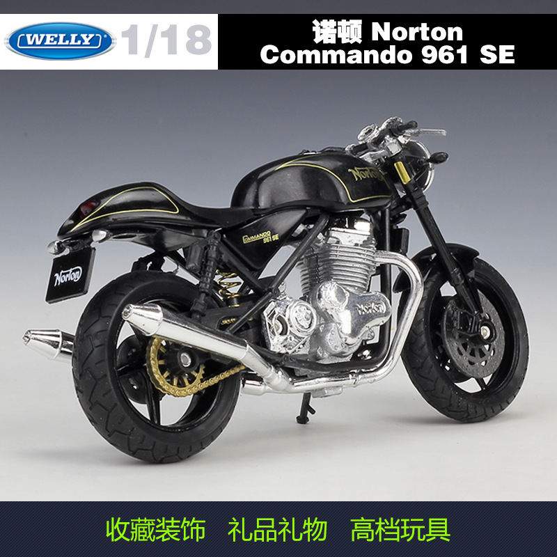 Picture of Willie WELLY1:18 Norton Norton Commando 961 SE Simulation Alloy Motorcycle Model