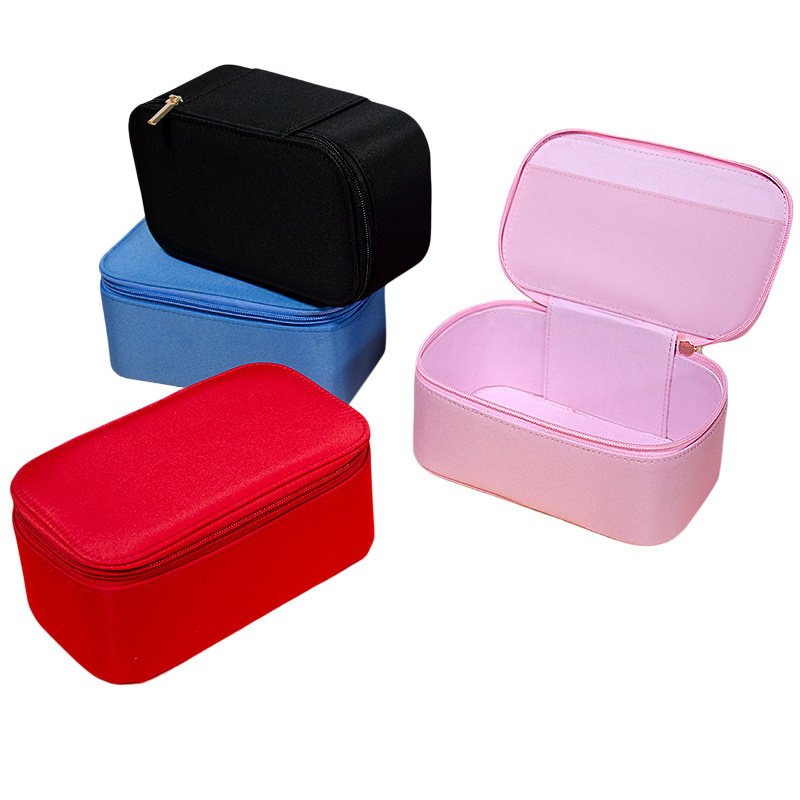 Picture of New Fashionable, Exquisite and Simple Makeup Bag, Home Makeup Box, Oxford Cloth Waterproof Makeup Storage Box Bag