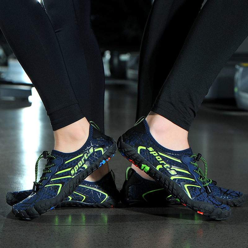 Picture of Factory wholesale outdoor non-slip wading shoes five-finger swimming shoes quick-drying diving beach shoes couples sports trekking shoes