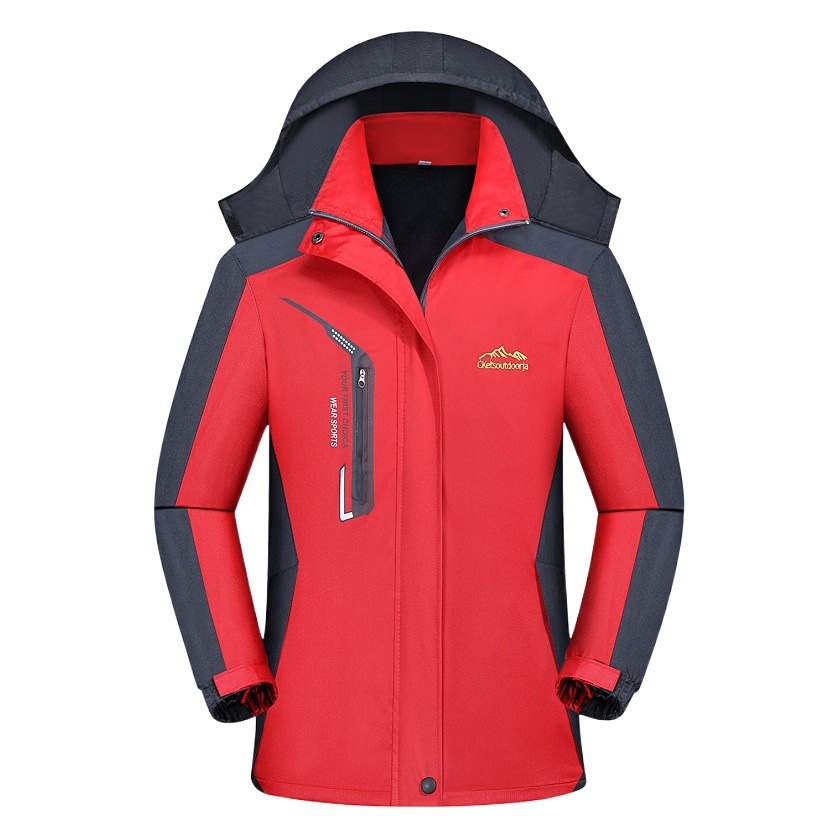 Jackets with Velvet and Thickeneding, Men's and Women's Cold-Proof Clothing, Couple's Outdoor Autumn and Winter Outwears, Cotton-Padded Jackets, Work Clothes, Drop Shipping