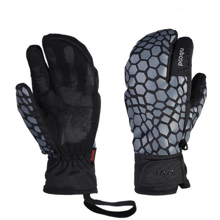 Picture of Burton Warm Men's and Women's Winter Windproof Ski Gloves Thickened and Velvet Outdoor Ski Gloves Customized