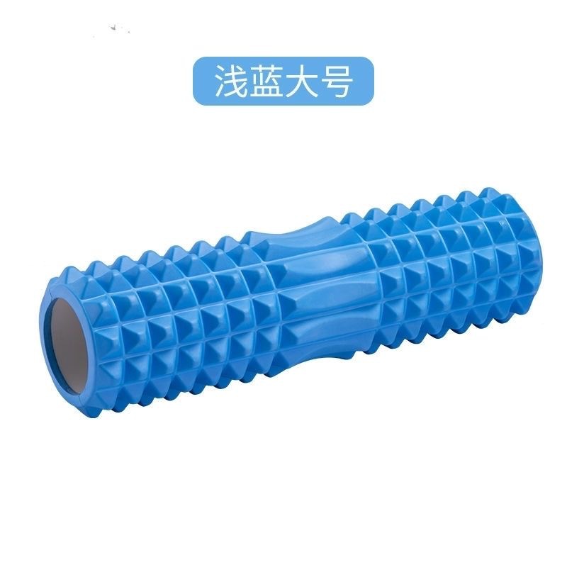 Picture of Foam shaft muscle relaxation massage stick beginner wolf tooth stick foam roller yoga supplies hollow yoga column
