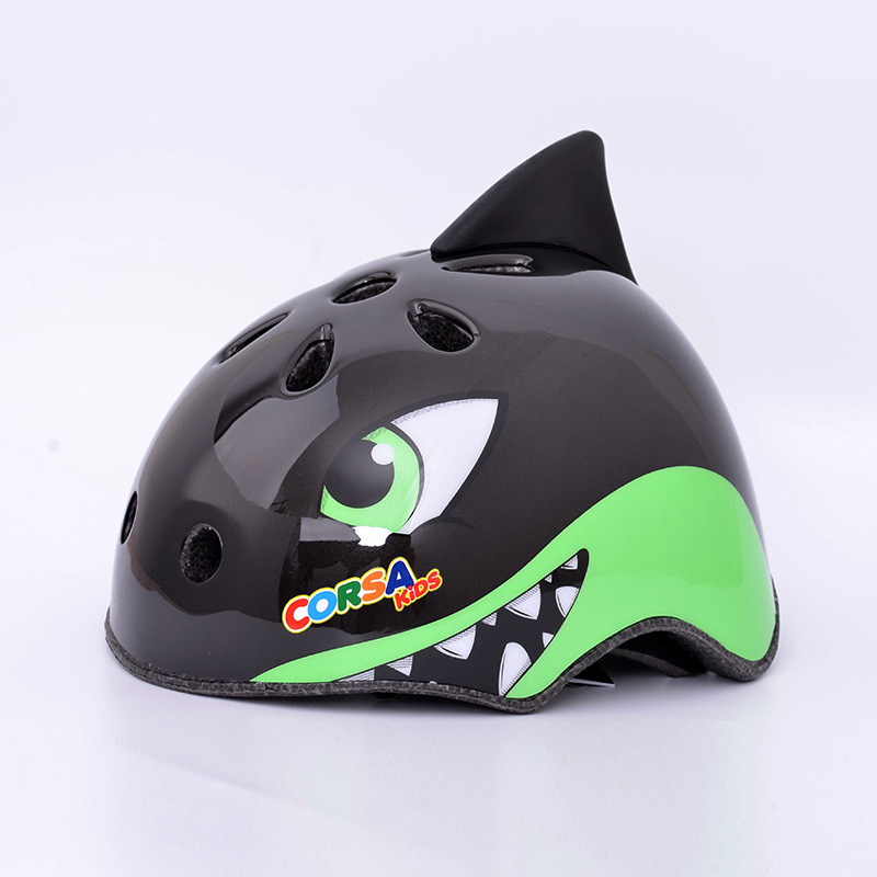 Picture of Corsa Kidsren's Helmet Outdoor Cycling Helmet Roller Skating Helmet Skateboard Protective Gear Cute Dinosaur Animal