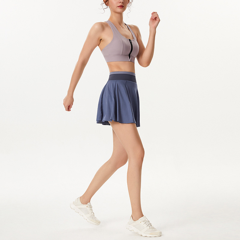 Picture of Skirts Women's Summer Anti-Exposure Sports Shorts Outdoor Casual Quick-Drying Running Breathable Gym Training Pants Lightweight