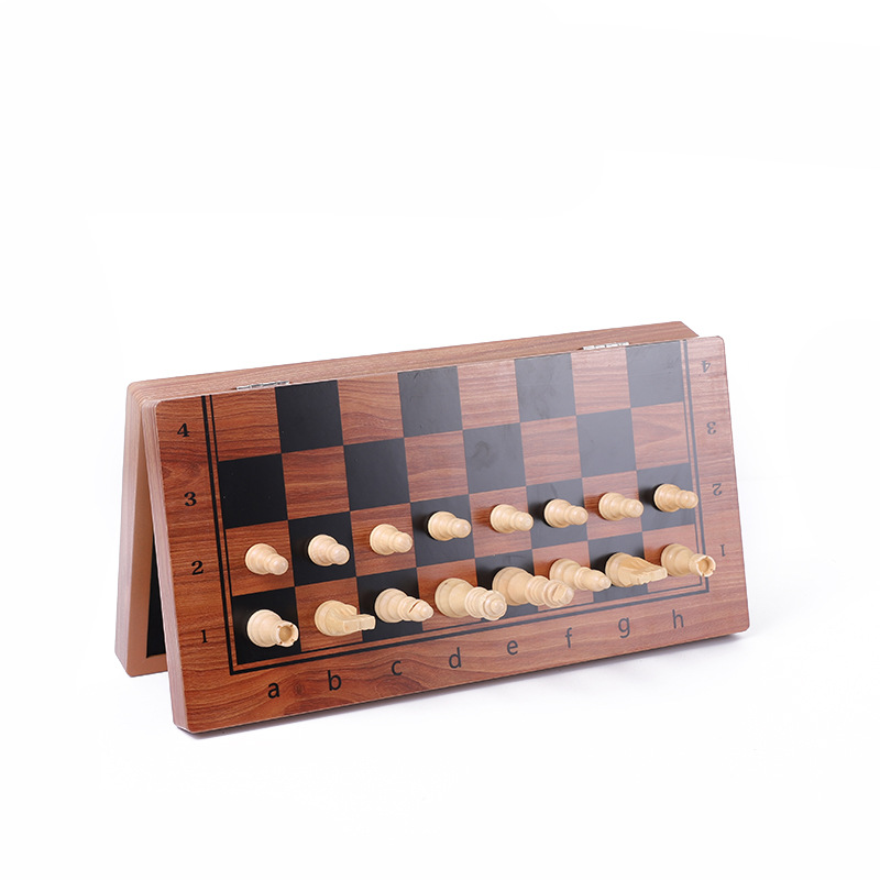 Picture of Magnetic Solid Wood Chess Foldable Cross-Border Dedicated to Educational Competitive Table Games Factory Direct Sales Wholesale