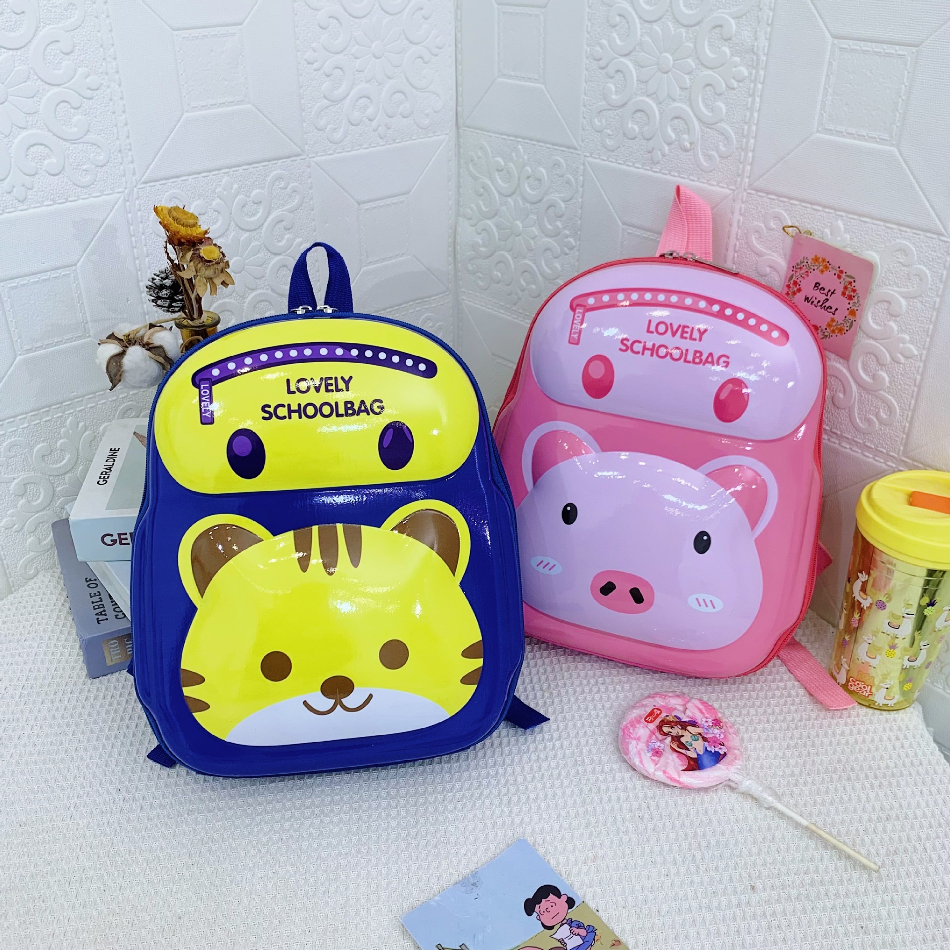 New Children's Casual Schoolbag Fashion Personality Kindergarten Children's Backpack Boys and Girls Fashion Backpack