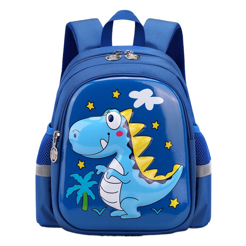 Children's Schoolbag Cartoon Cute Kindergarten Baby Backpack Boy Handsome 3D Hard Shell Anti-Lost Kids Backpack