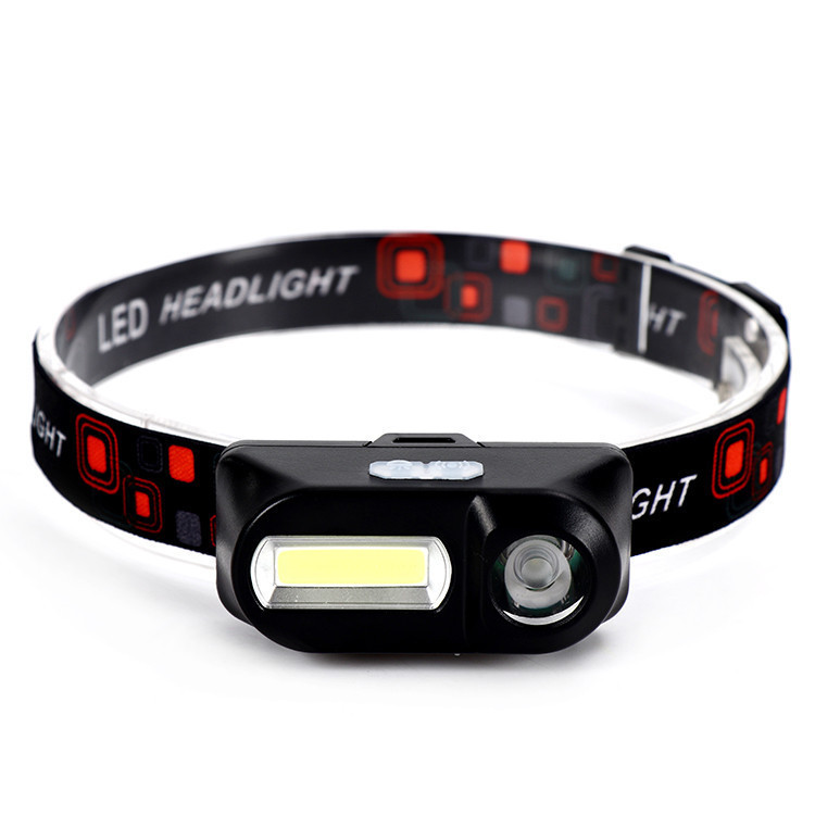 Picture of Multi-function USB interface charging headlight COB outdoor emergency headlight 18650 battery fishing light