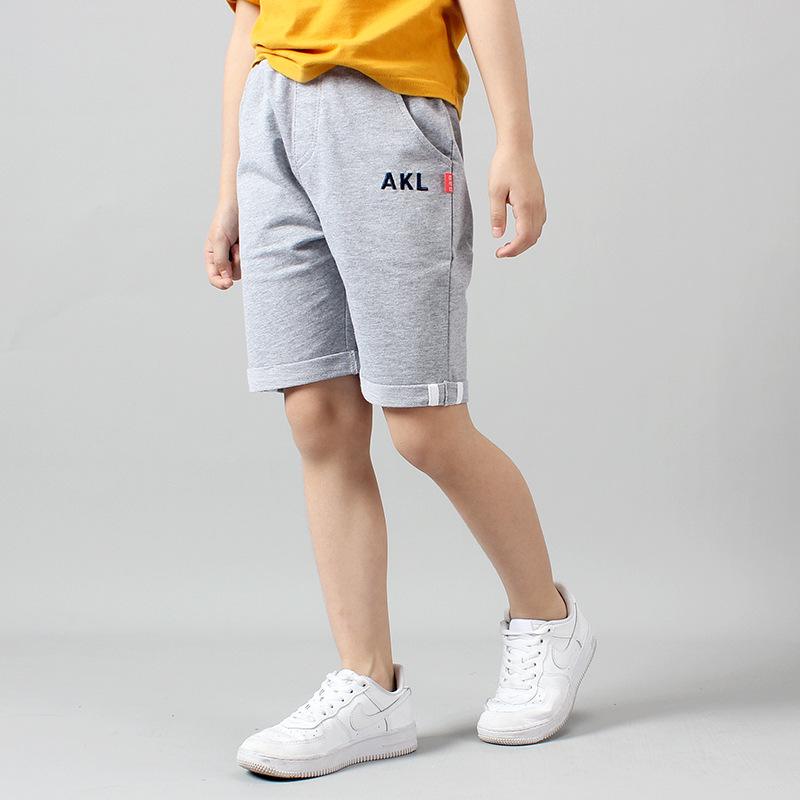 Picture of Boys summer Korean version of the new shorts children's clothing wholesale big children's cotton casual fashion children's pants