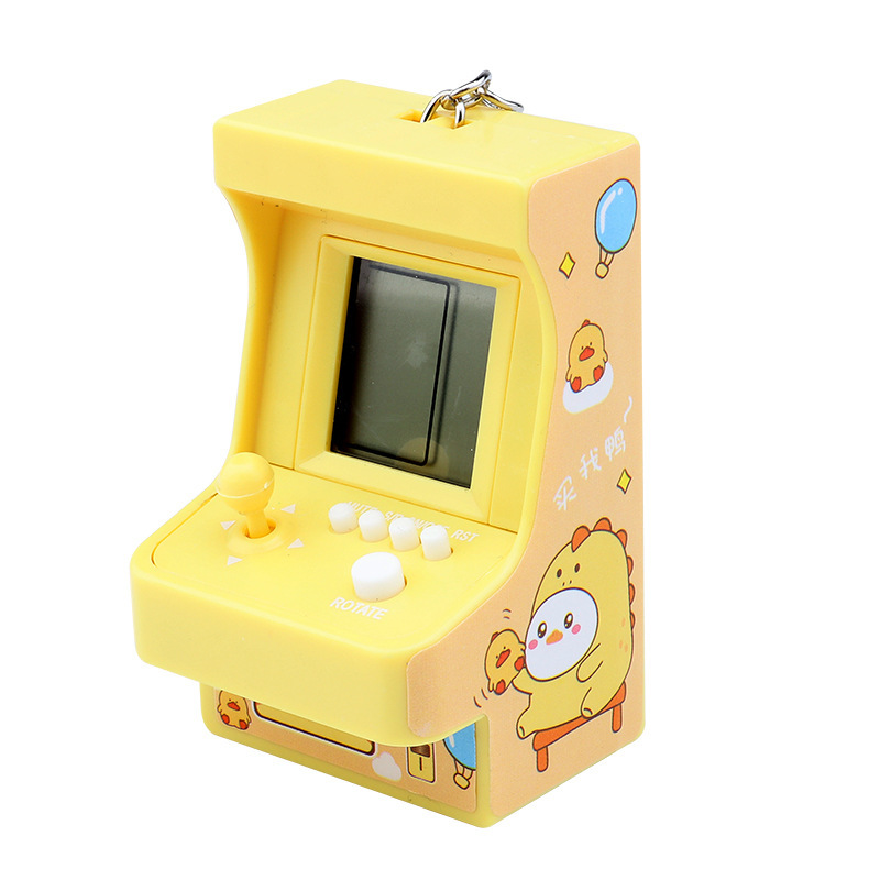 Picture of Cross-Border Mini Handheld Arcade Tetris Game Console Toy Nostalgic Classic Tiger Machine Hanging Ornament Gift