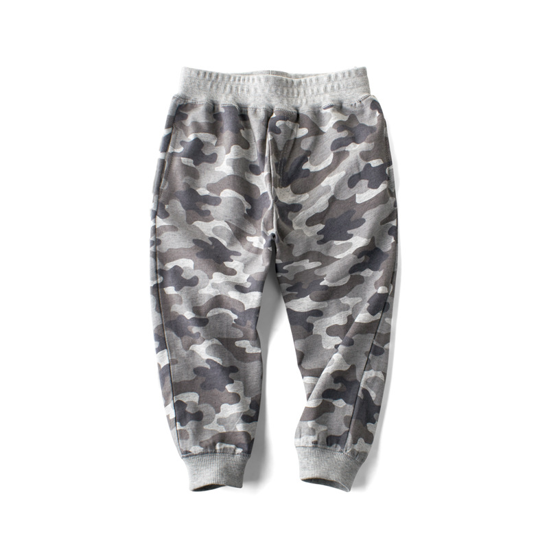 Picture of 2024 autumn new Korean children's clothing wholesale boys sports camouflage pants children thin pants a consignment