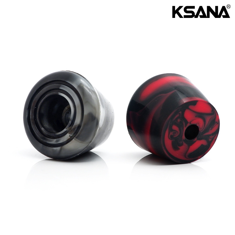 Picture of Spot Double Mixed Color High Elastic Pu Brake Head Double Row Roller Skates Brake Glue Four-Wheel Roller Skates Stop Ice Point
