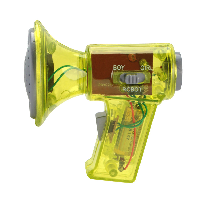 Picture of Manufacturer Multi Voice Changer Walkie-Talkie Mini Cartoon Kidsren's Handheld Multi-Frequency Voice Changer Speaker