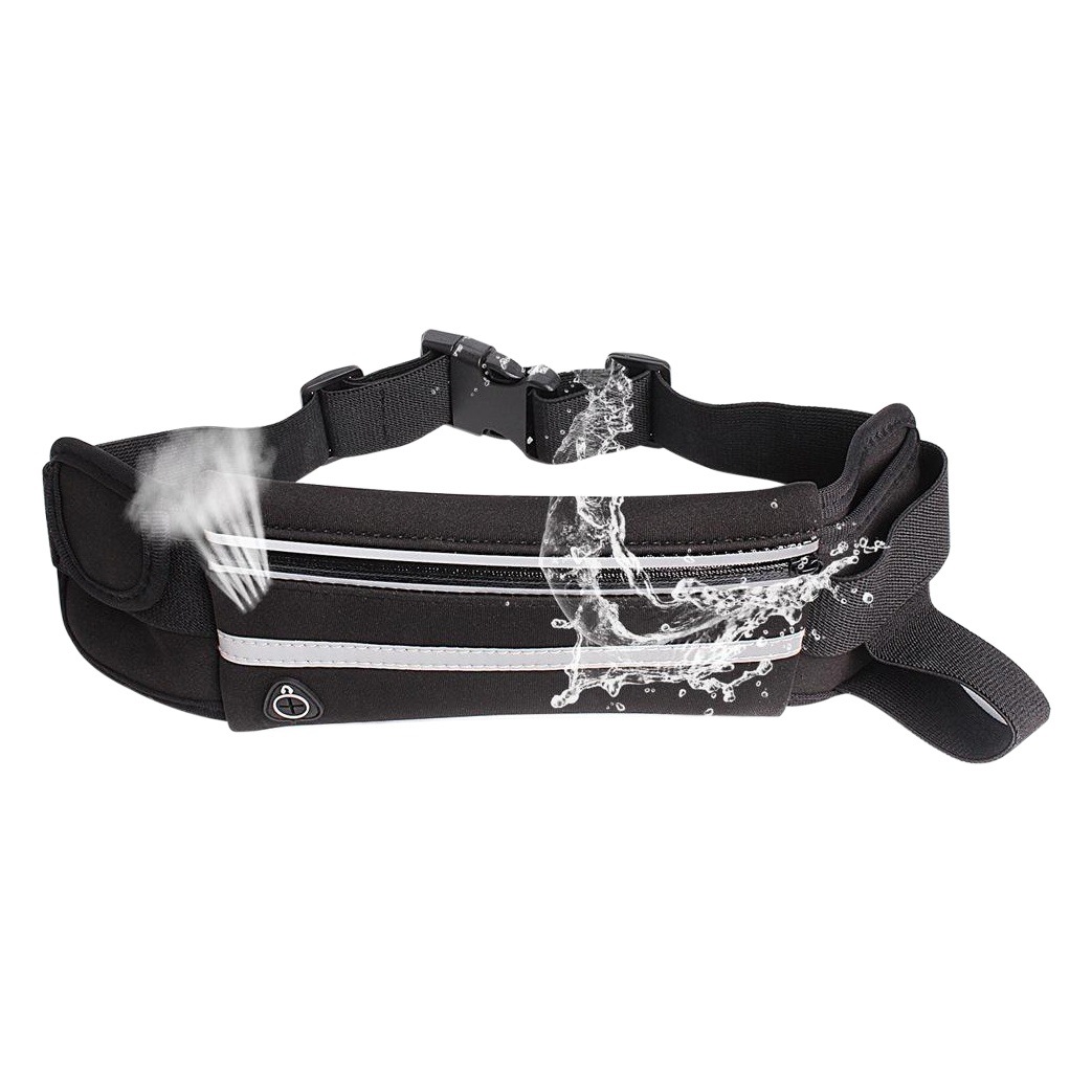 Outdoor sports waist bag Kettle waist bag fitness running waist bag waterproof anti-theft mobile phone waist bag personal riding