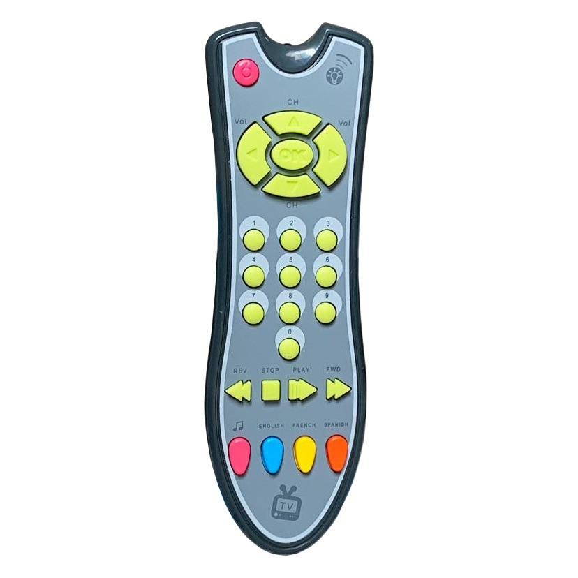Children's simulation button remote control baby multi-functional early education soothing toys cross-border Southeast Asian toys