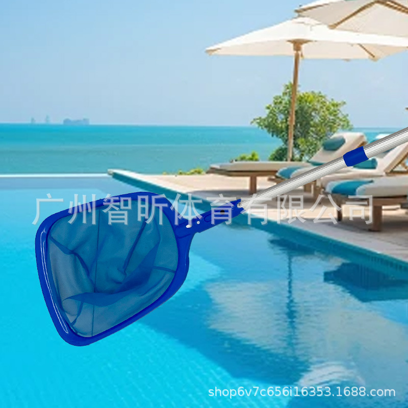 Picture of Factory Direct Swimming Pool new three-section rod fishing leaf deep water Net three-section telescopic rod fishing net swimming pool cleaning supplies