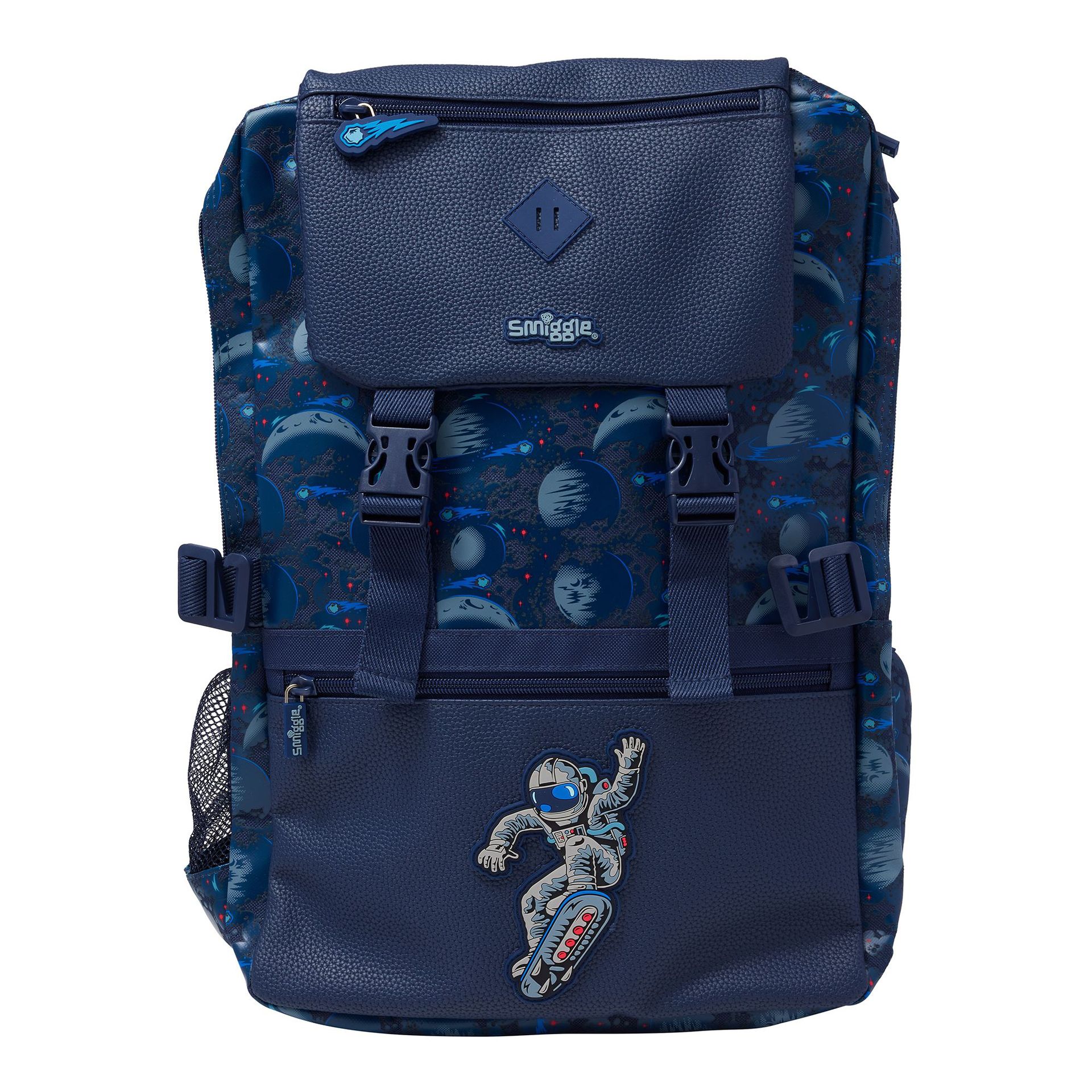 Picture of New Zealand smiggle School Bag Student Large Grade 4-6 Backpack Boys and Girls Children Backpack