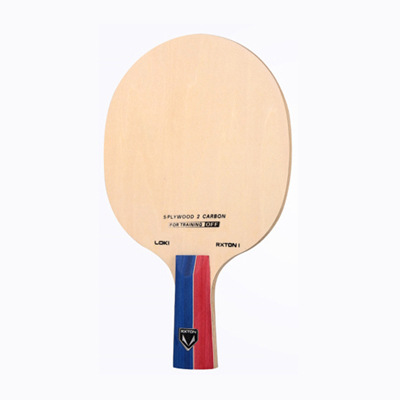 Picture of LOKI Raytheon Ruilong 1 Carbon Table Tennis Baseboard Racket Straight Rack for Students Beginners Training