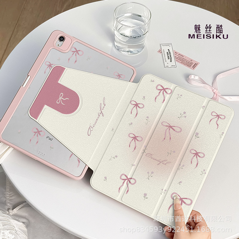Picture of 720 ° 70% off Rotating iPad Protective Case Mini Anti-Fall Protective Case Air7 with Pen Slot Durable Tablet Protection