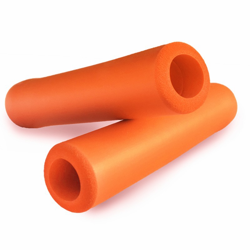 Picture of Silicone Handle Set Mountain Bike Bicycle Handgrip Ultra Light Shock Absorbing Silicone Handle Set Seconds Sponge Handle Set