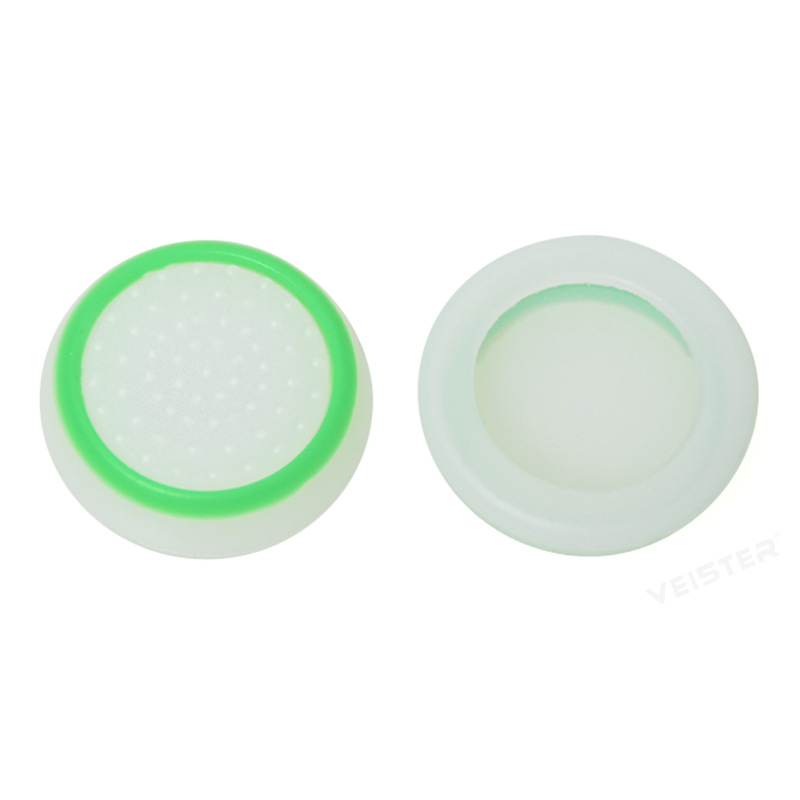 Picture of Ps4 Rocker Cap Xbox/Ps5 Game Console Mushroom Head Protection Key Cap Two-Color Handle Silicone Cap Luminous