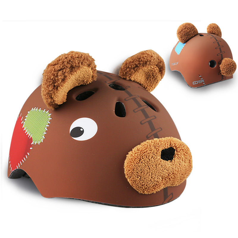 Picture of Corsa Kidsren's Helmet Outdoor Cycling Helmet Roller Skating Helmet Skateboard Protective Gear Cute Dinosaur Animal