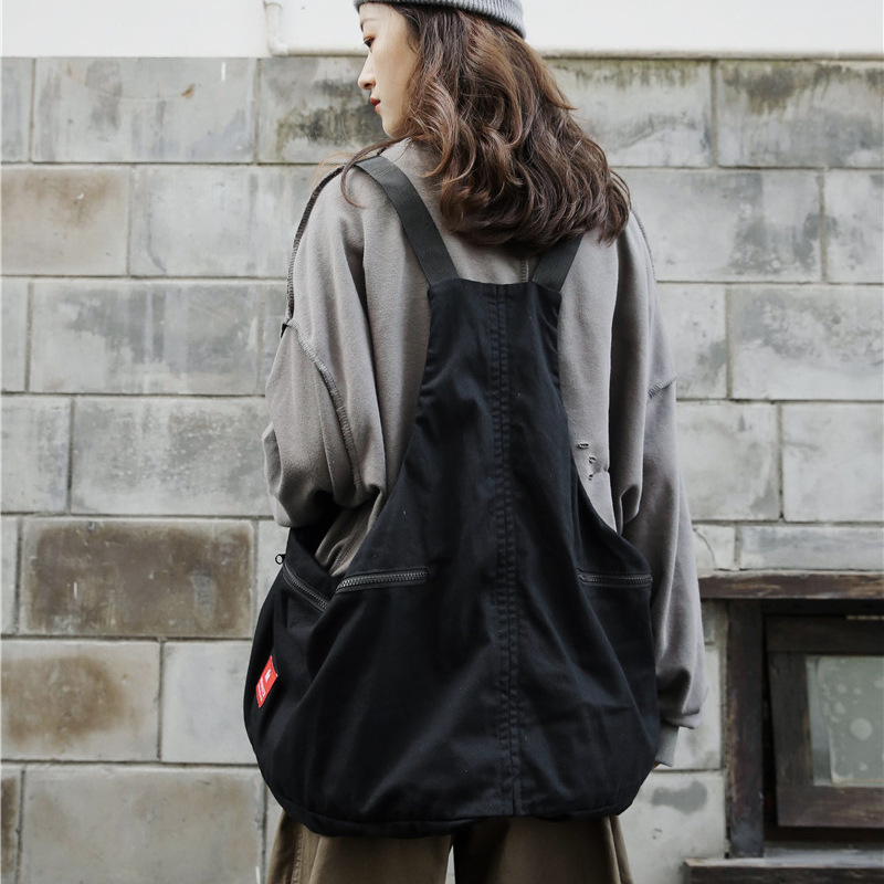 Picture of Trendy Brand Large Capacity Crossbody Bag Men's and Women's Street Hip Hop Harajuku Functional Bag Instagram Shoulder Bag Tooling Bag Schoolbag for Men