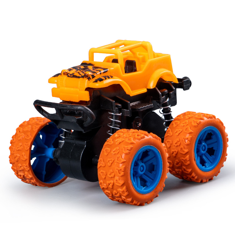 Picture of Four-wheel inertial off-road vehicle flipping dynamic stunt car rotating toy car children's model car anti-fall stall